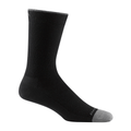 Darn Tough Men's Solid Crew Lightweight Socks Black/Grey