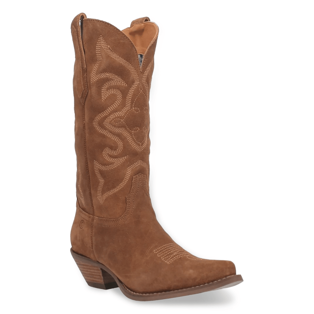 Dingo Women's DI920 Out West Camel Suede