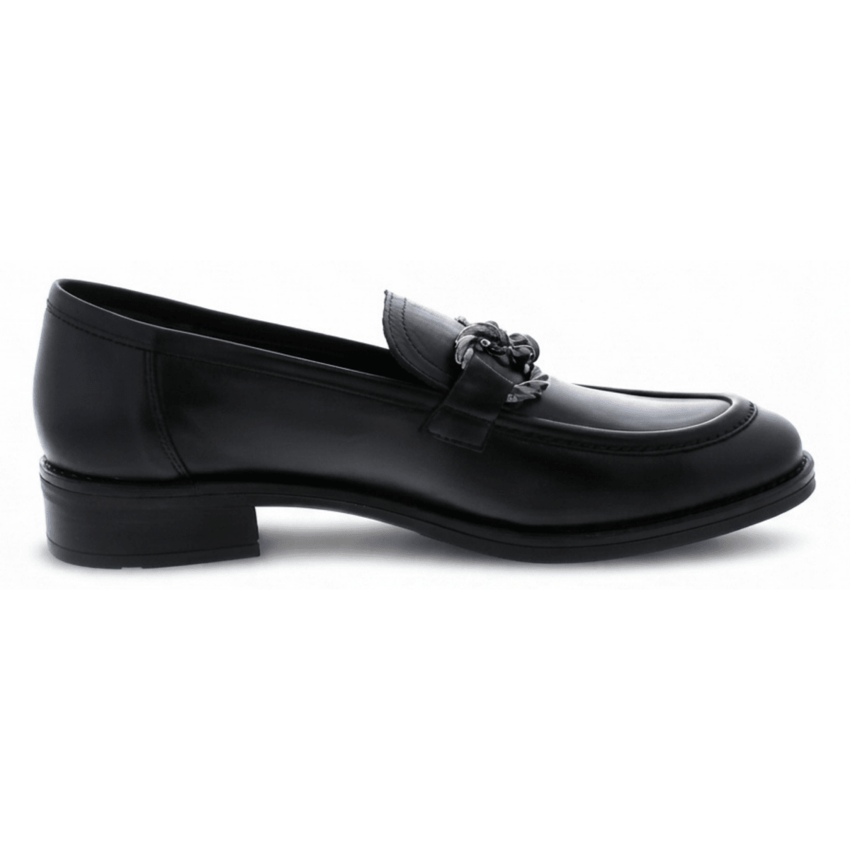 Dorking Women's Harvard Black Leather