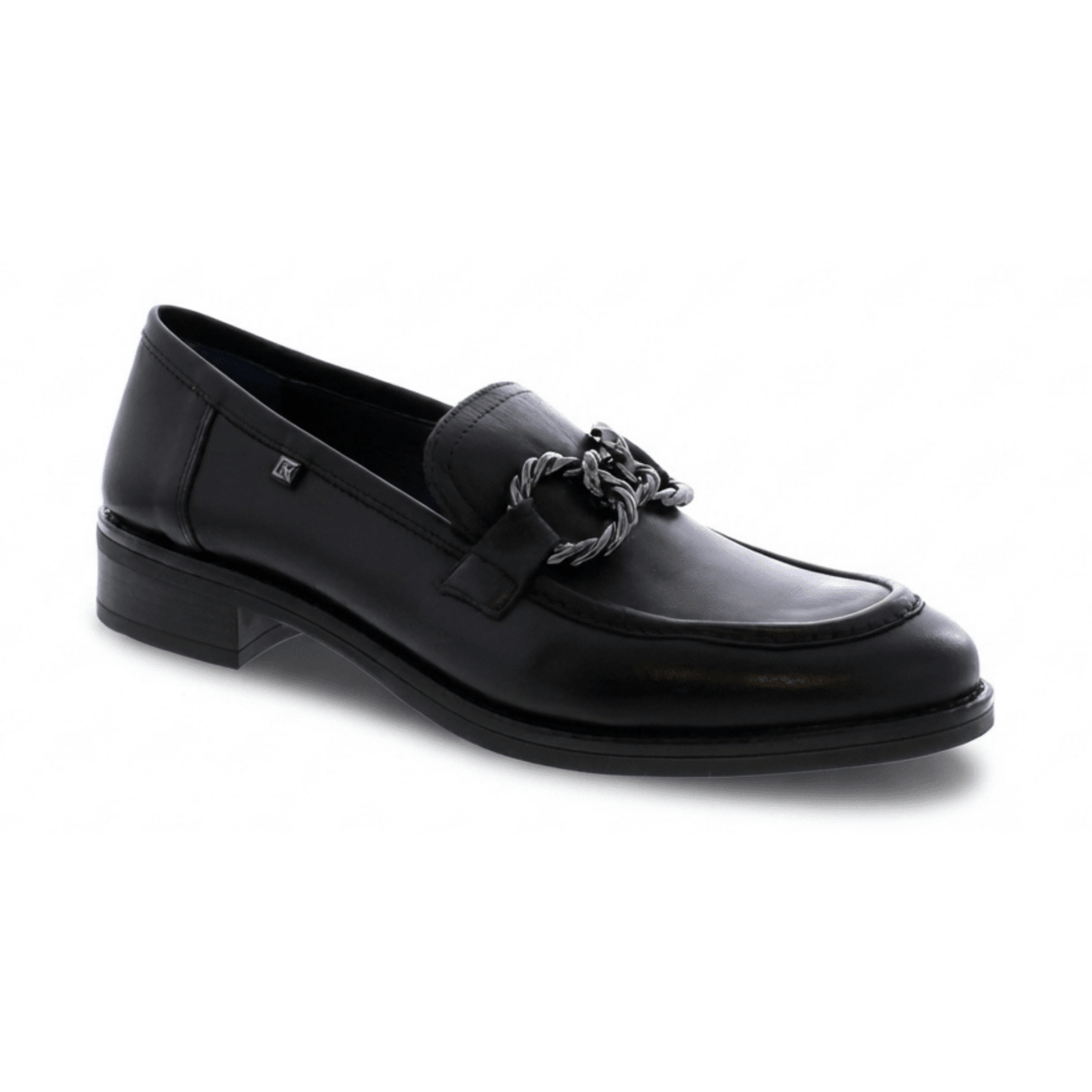 Dorking Women's Harvard Black Leather