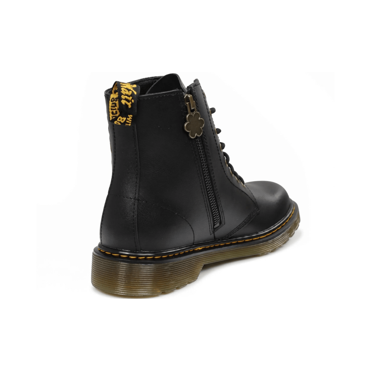 Dr. Martens Kids 1460 Pascal Black Autumn Floral Leather