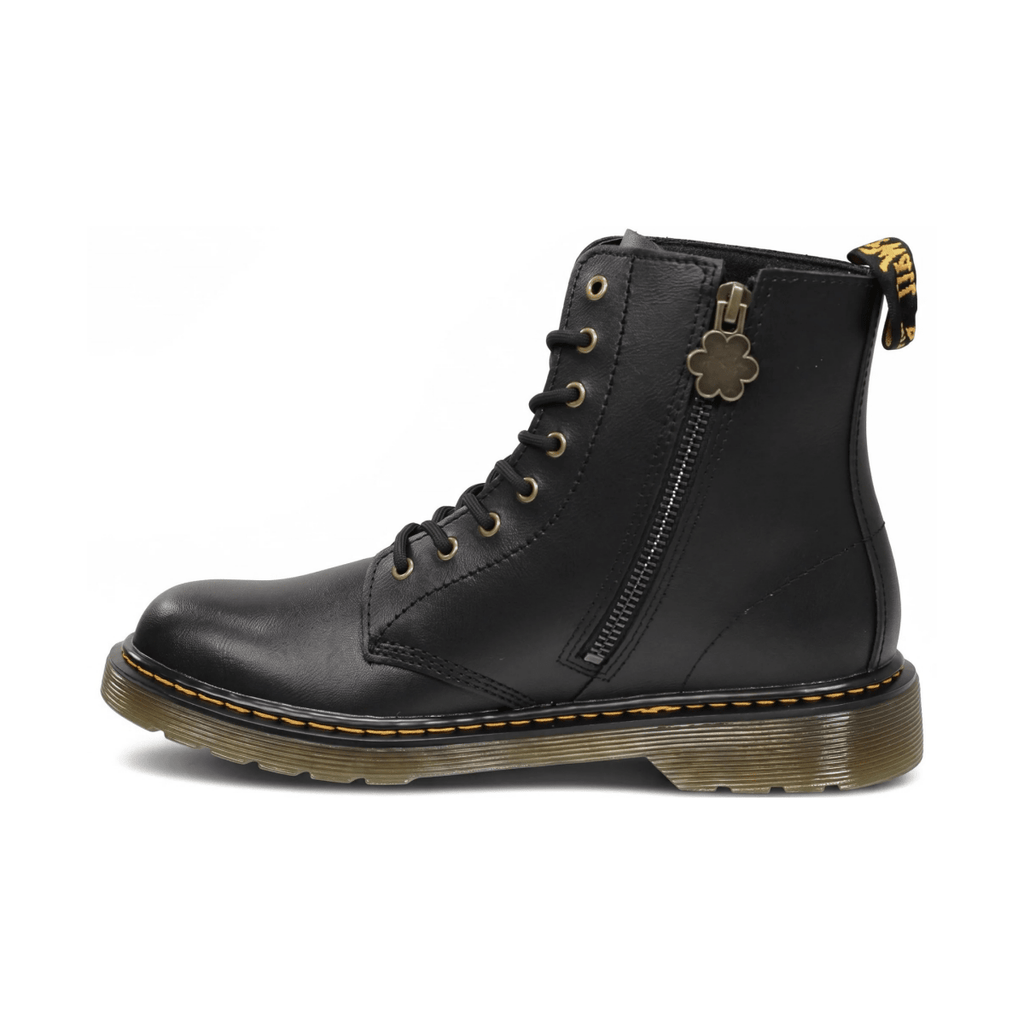 Dr. Martens Kids 1460 Pascal Black Autumn Floral Leather