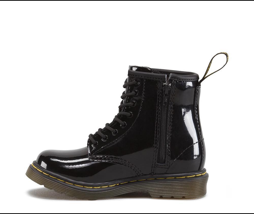 Dr. Martens Kids Brooklee Black Patent Lamper