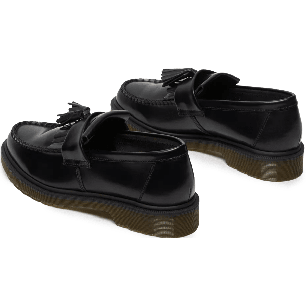 Dr. Martens Men's Adrian Black Smooth Leather