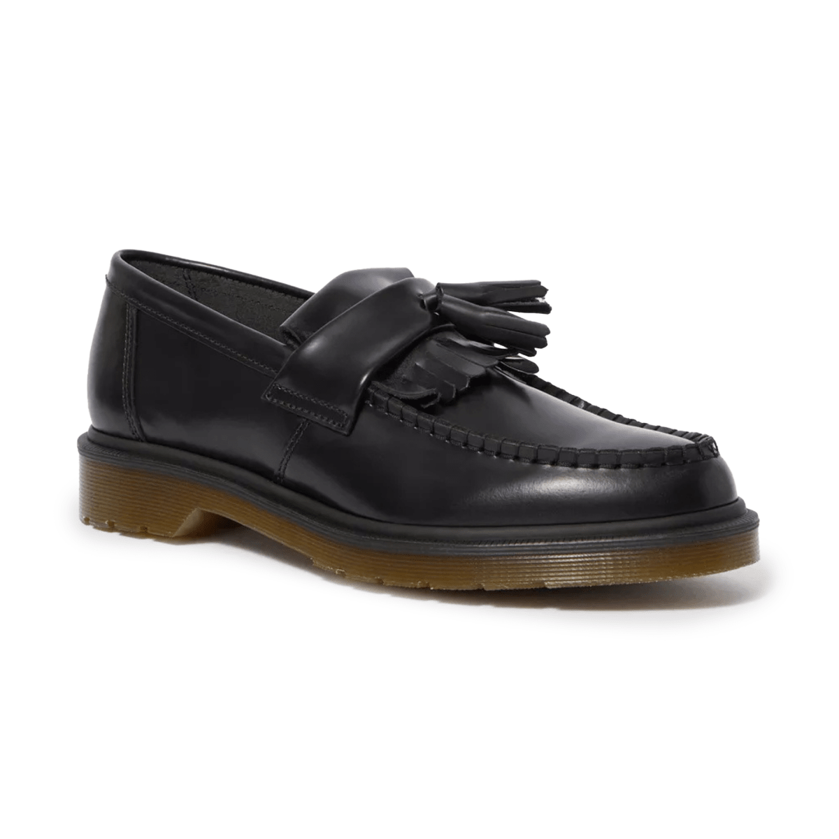 Dr. Martens Men's Adrian Black Smooth Leather