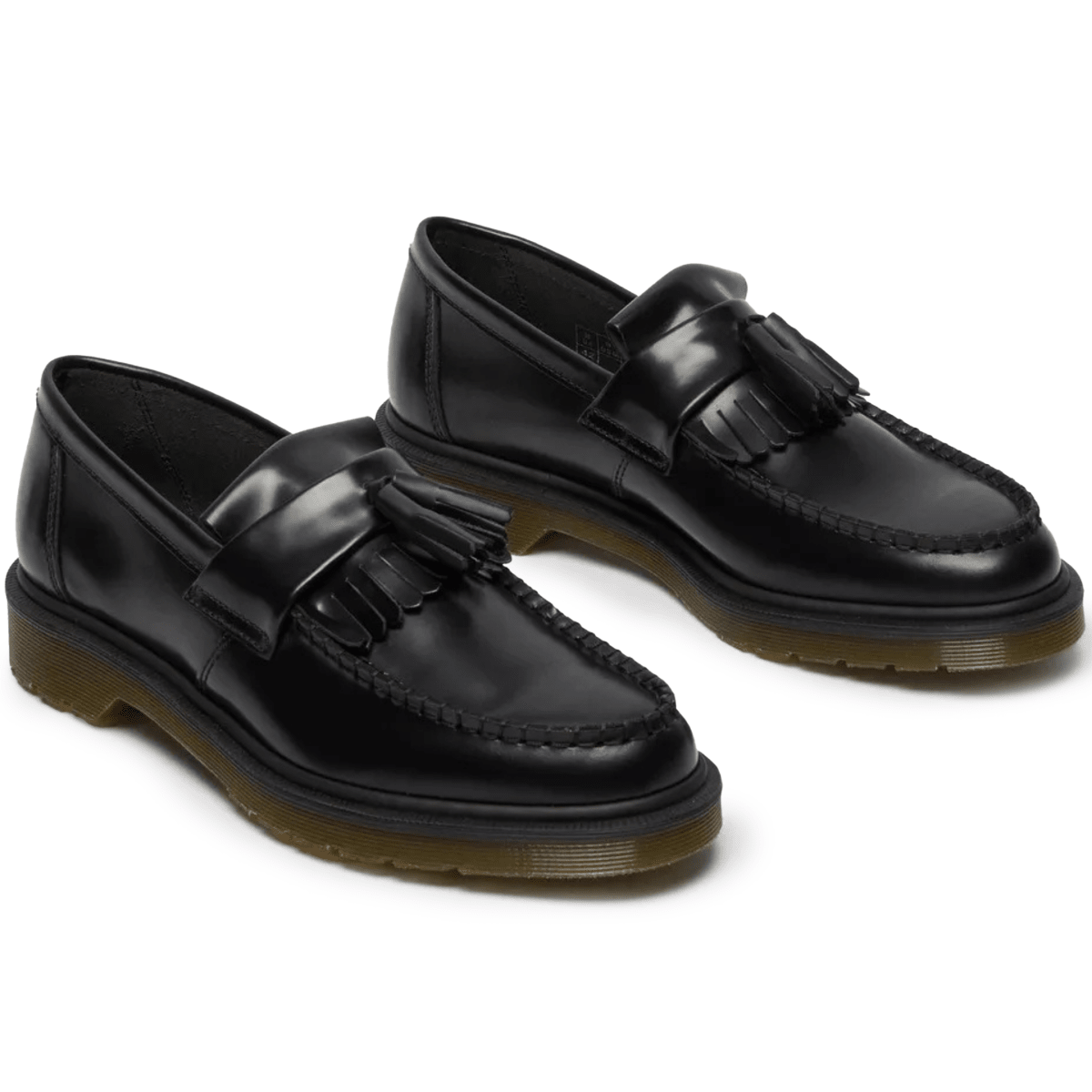 Dr. Martens Men's Adrian Black Smooth Leather