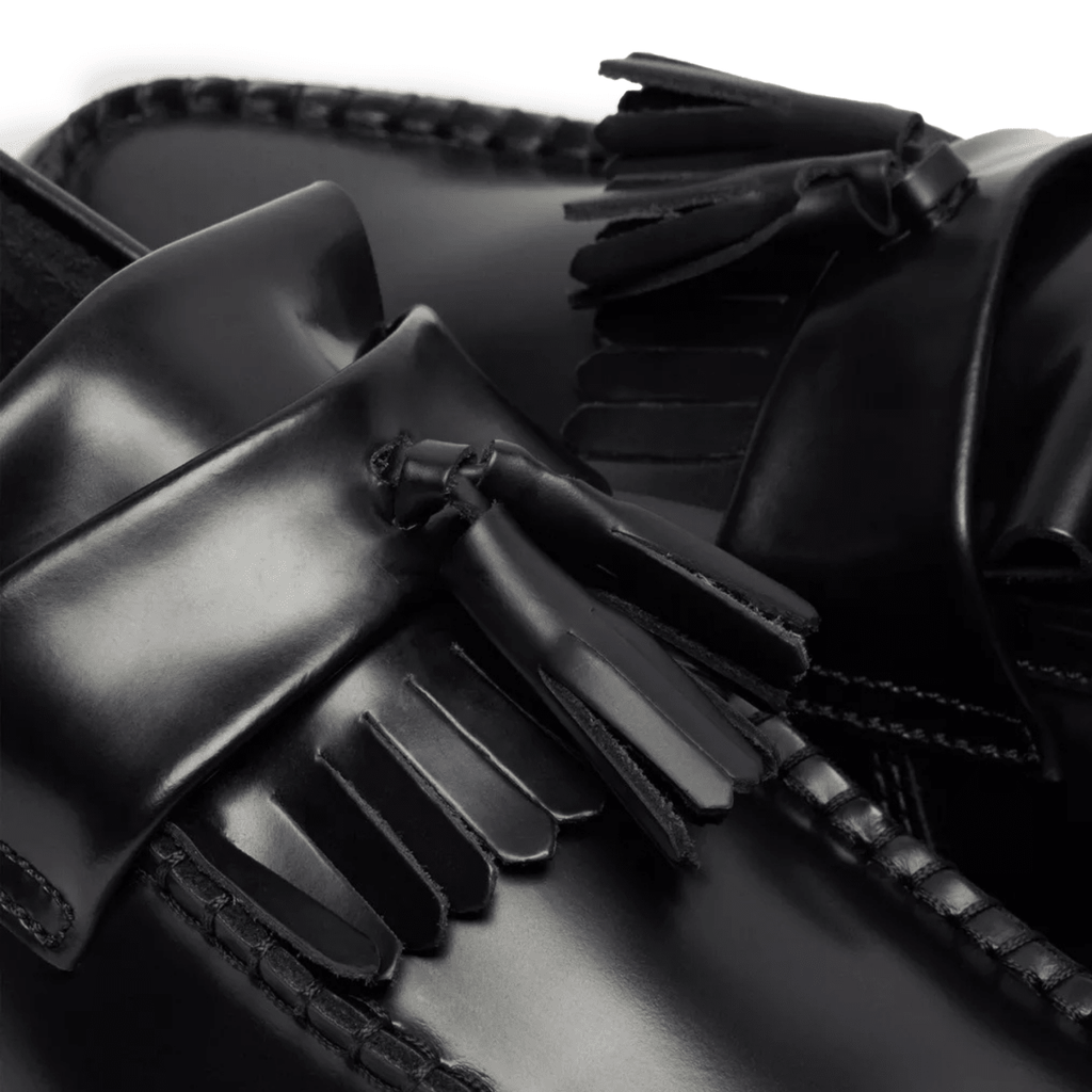 Dr. Martens Men's Adrian Black Smooth Leather