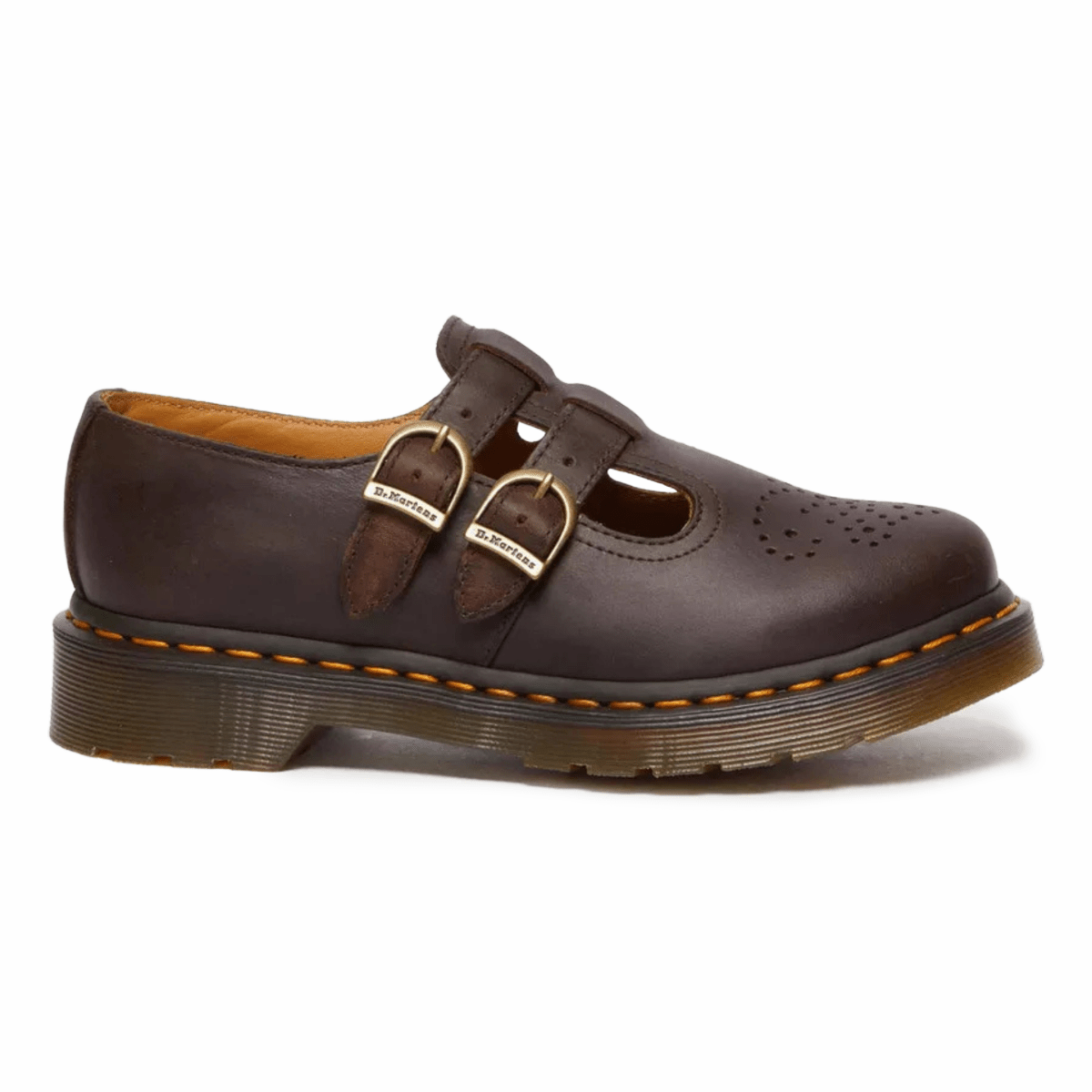 Dr. Martens Women's 8065 Crazy Horse Brown Leather