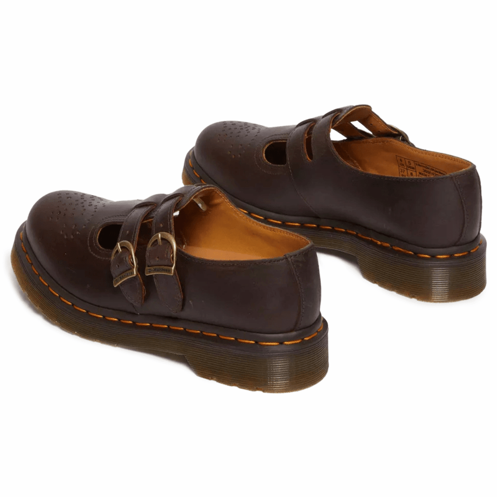 Dr. Martens Women's 8065 Crazy Horse Brown Leather