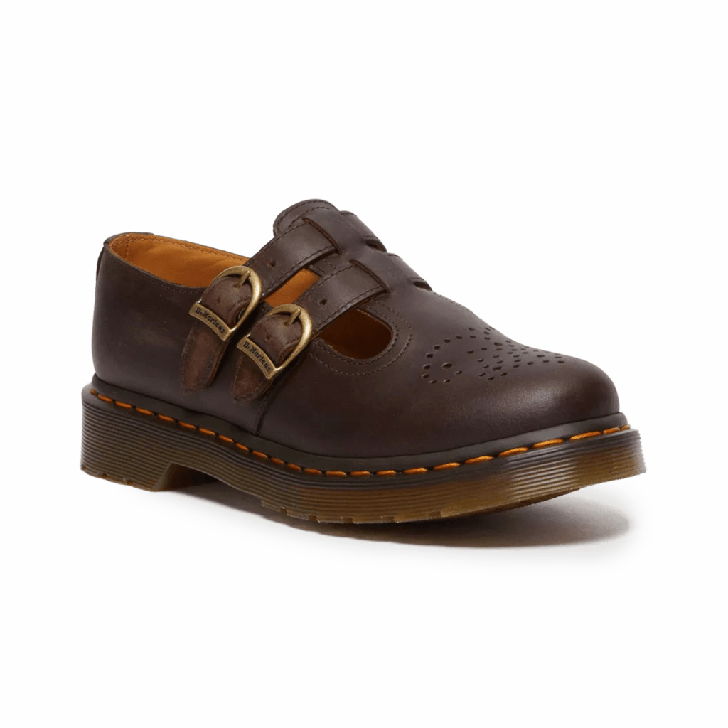 Dr. Martens Women's 8065 Crazy Horse Brown Leather