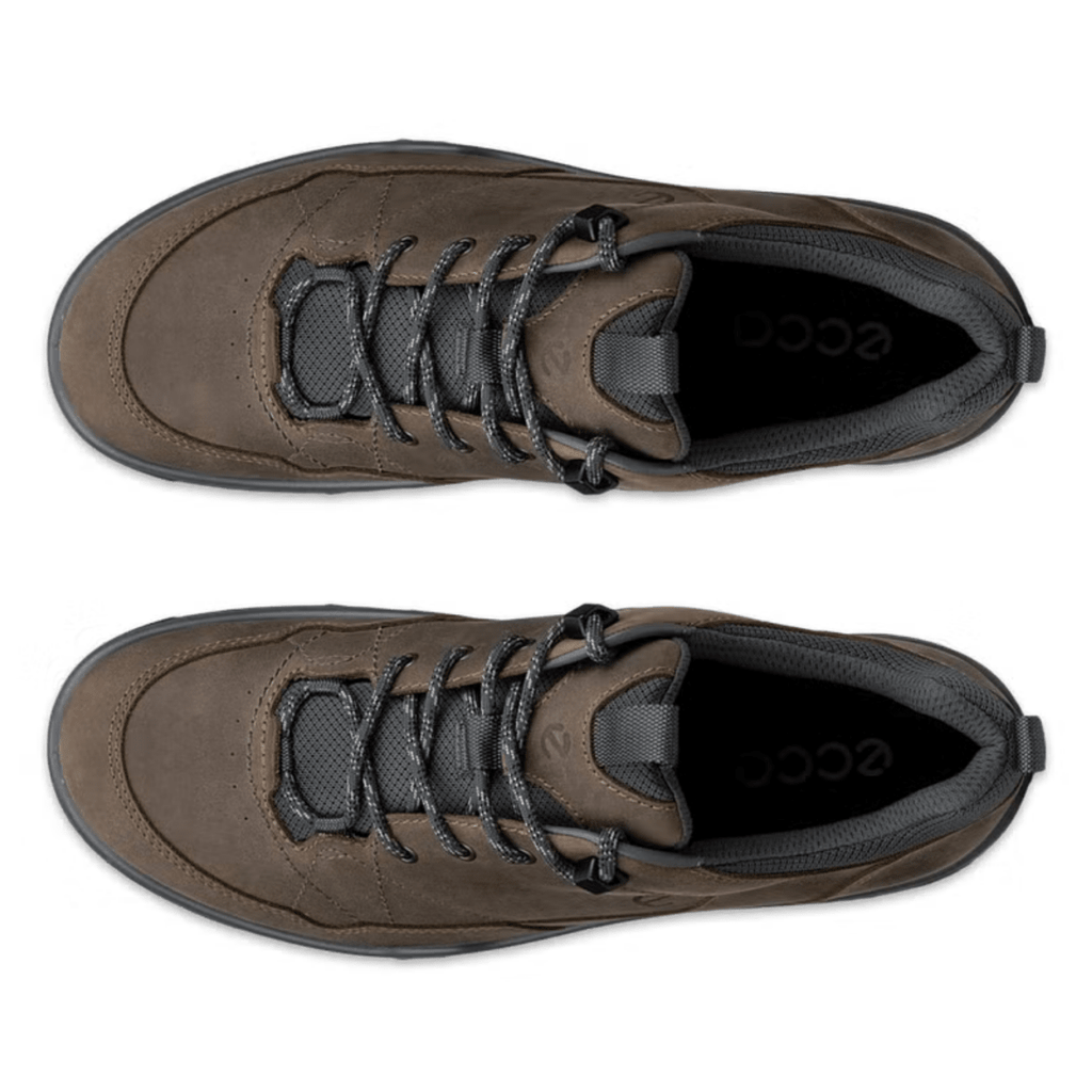 Ecco Men's Receptor Trekk Brown Nubuck Waterproof