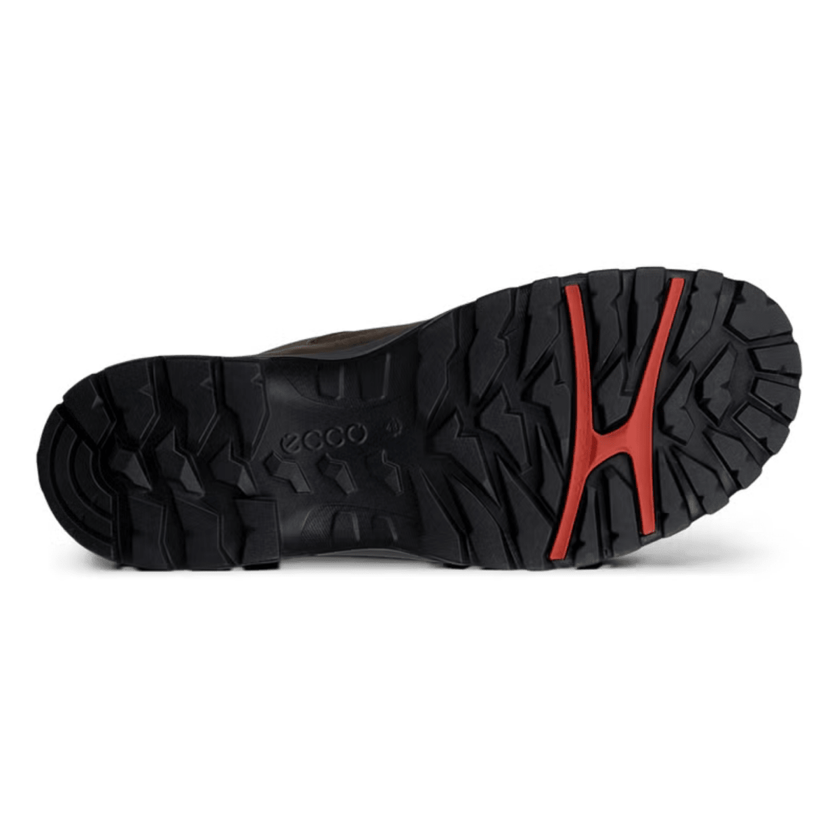 Ecco Men's Receptor Trekk Brown Nubuck Waterproof