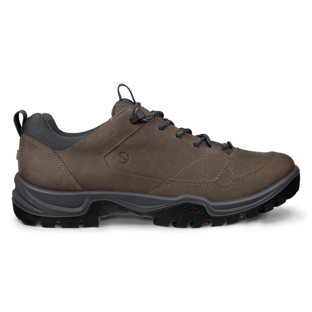 Ecco Men's Receptor Trekk Brown Nubuck Waterproof