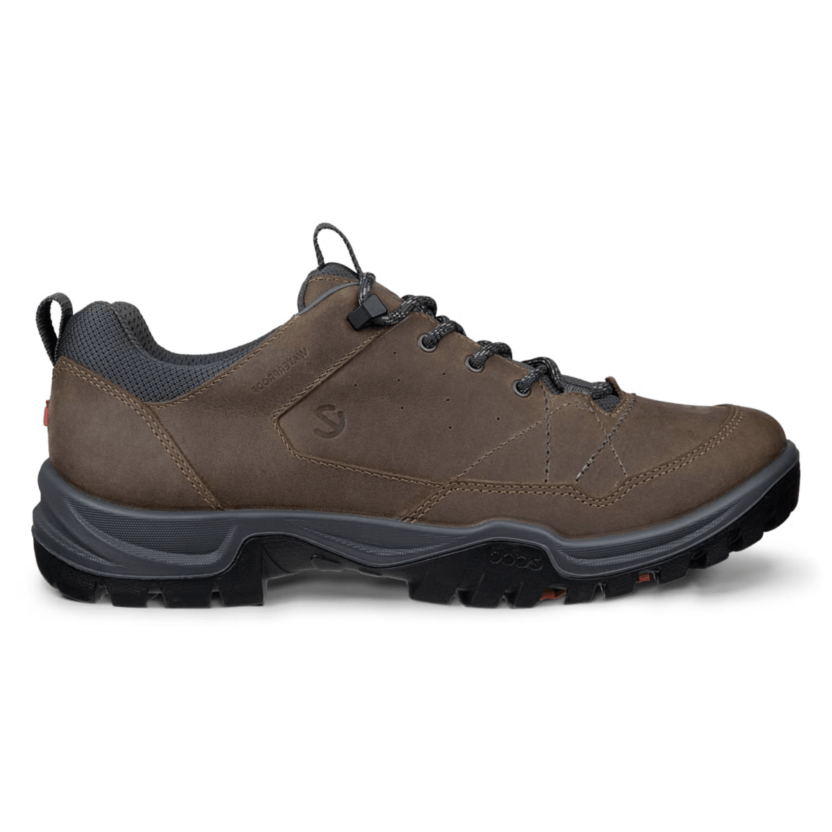 Ecco Men's Receptor Trekk Brown Nubuck Waterproof