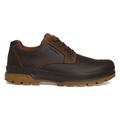 Ecco Men's Rugged Track Plain Toe Brown Leather Waterproof