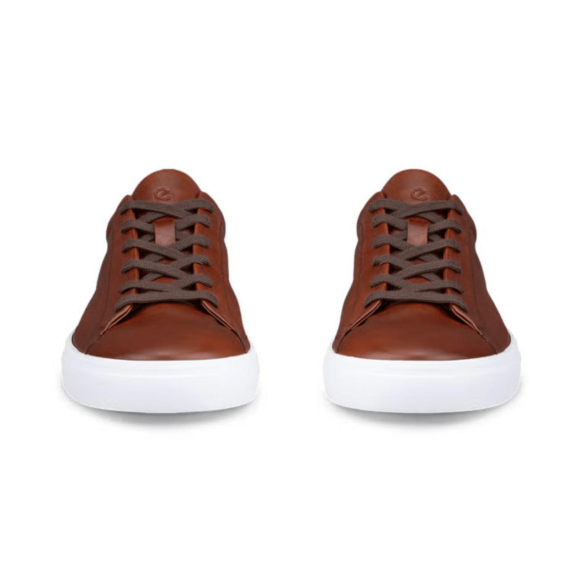Ecco Men's Soft 10 Sneaker Cognac Leather