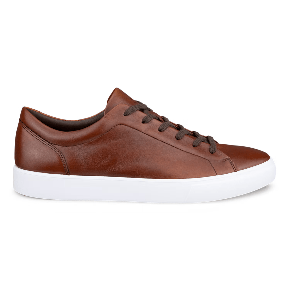 Ecco Men's Soft 10 Sneaker Cognac Leather