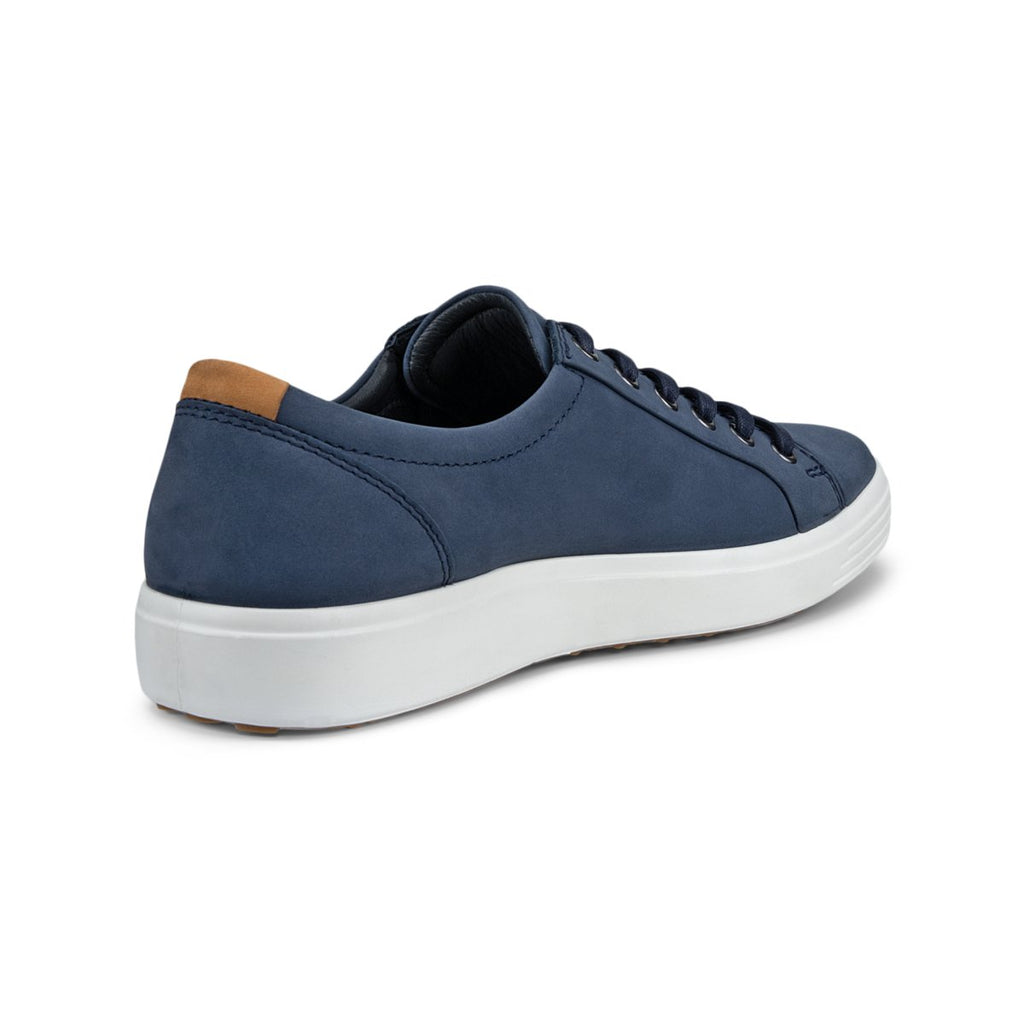 Ecco Men's Soft 7 Sneaker Marine/Lion Nubuck