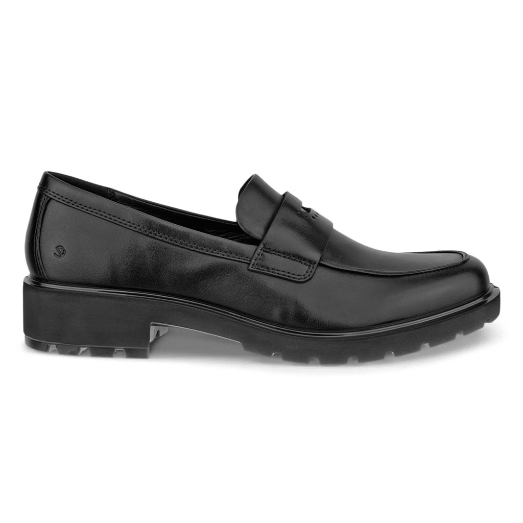 Ecco Women's Metropole Vienna Black Leather Waterproof