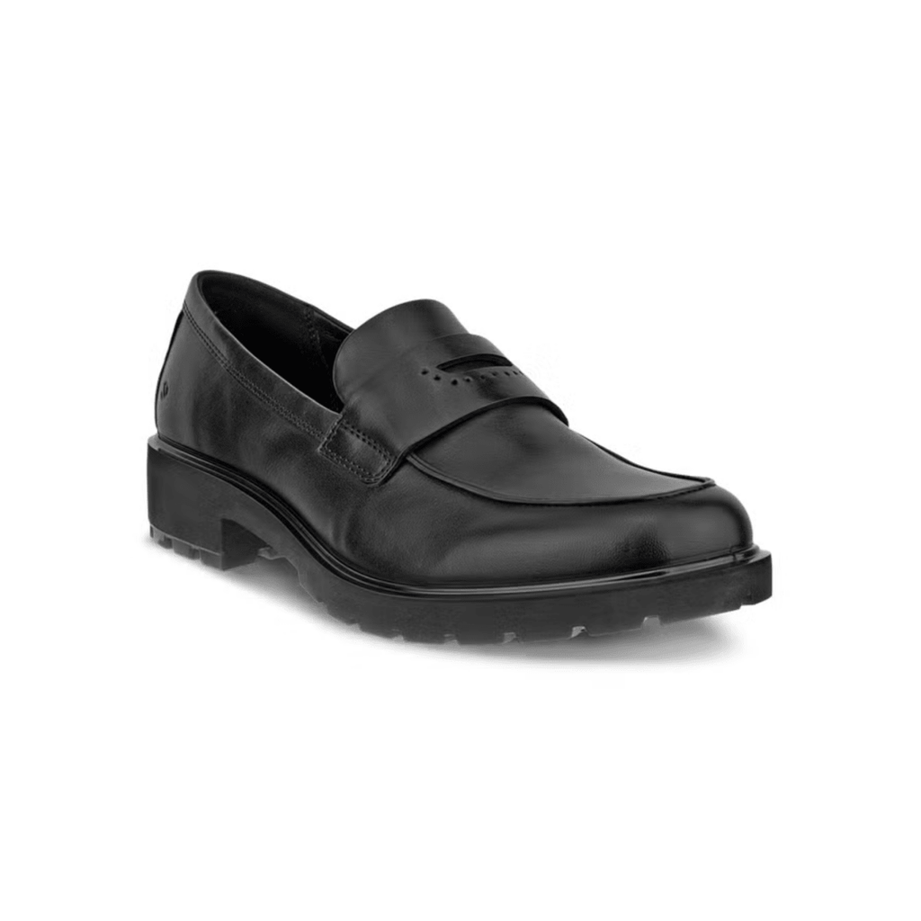 Ecco Women's Metropole Vienna Black Leather Waterproof