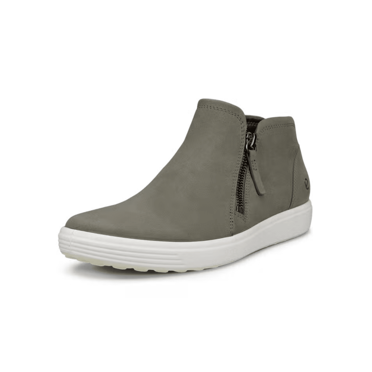 Ecco Women's Soft 7 Low Bootie Smokey Olive Nubuck