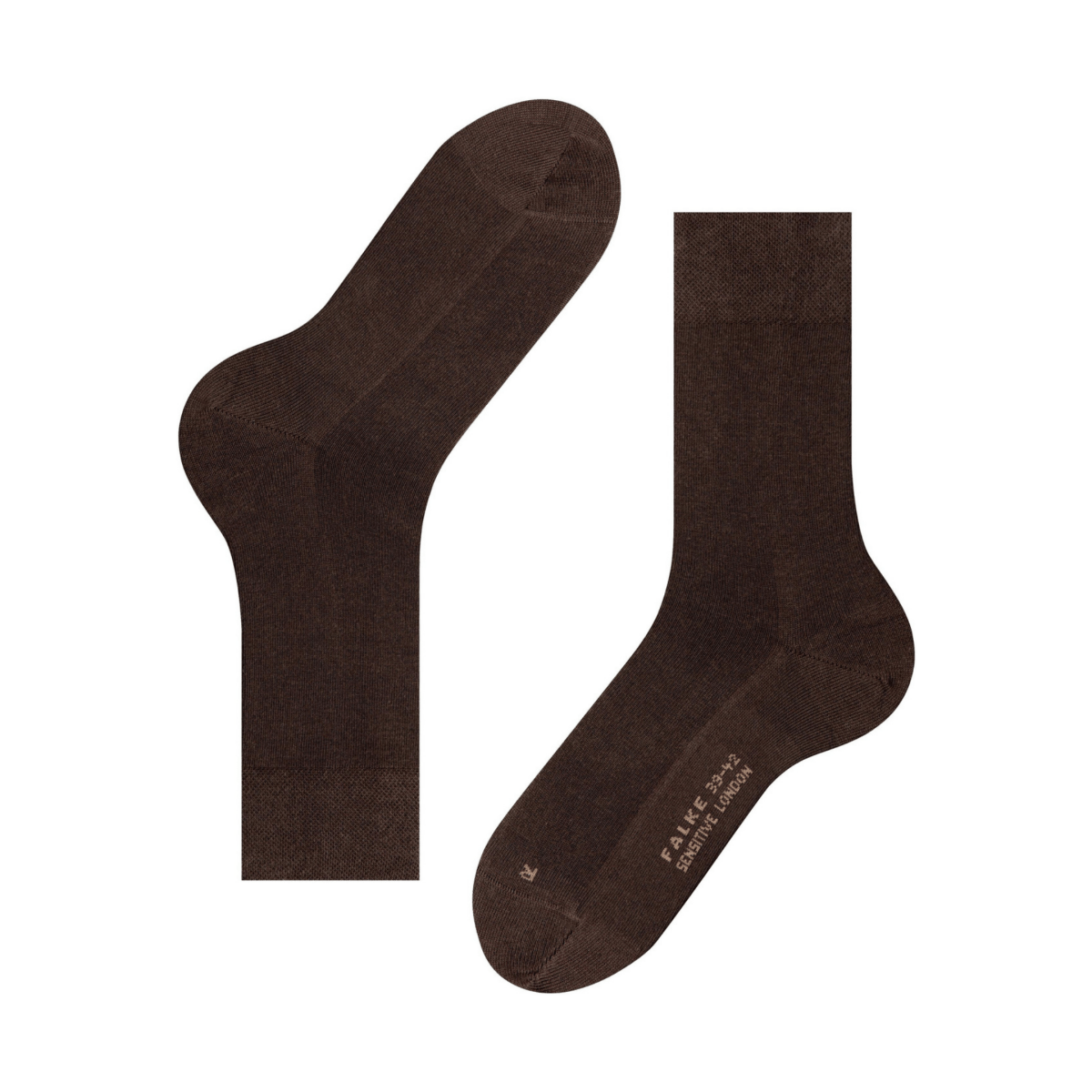 Falke Men's Sensitive London Dark Brown Socks