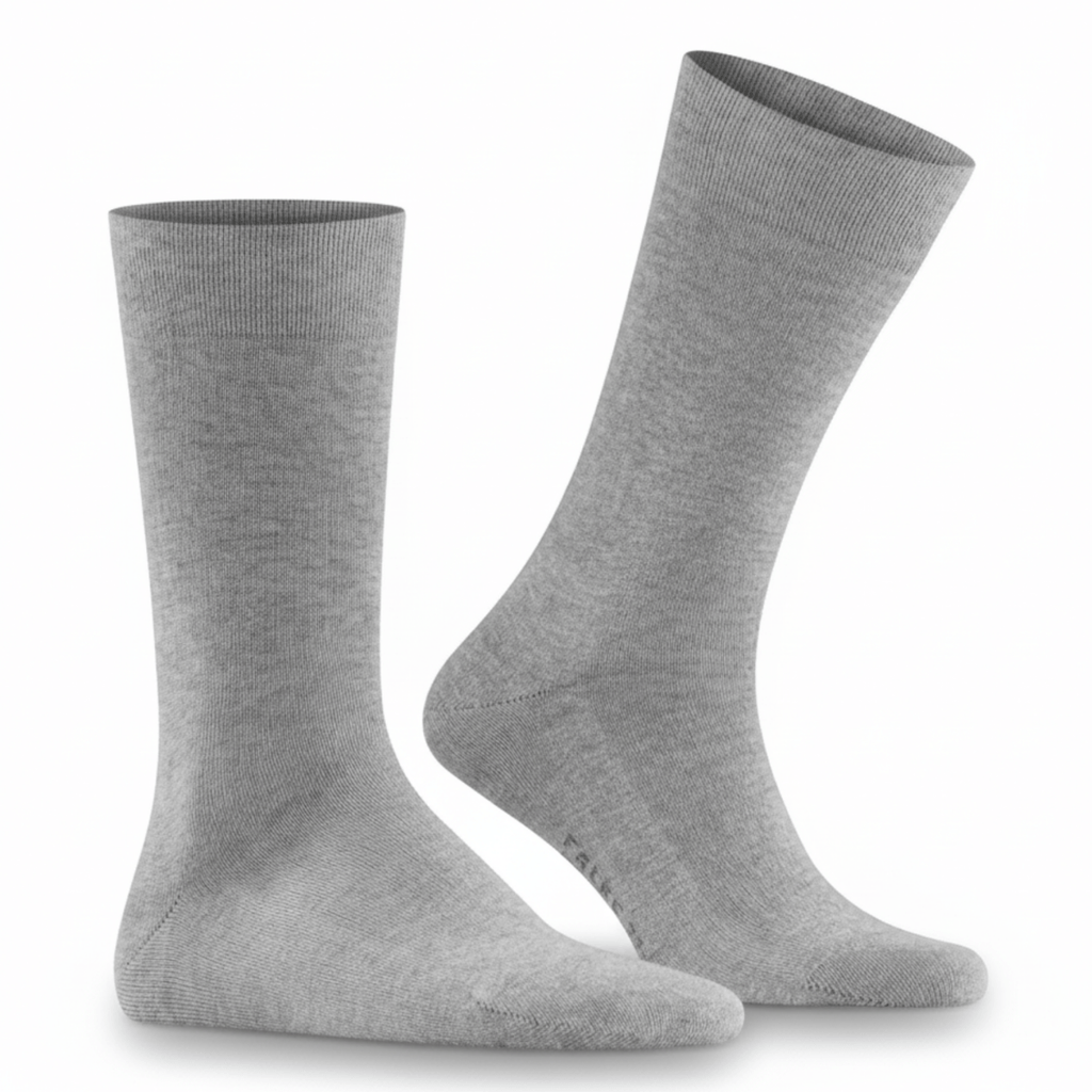 Falke Men's Sensitive London Socks Light Grey Melange