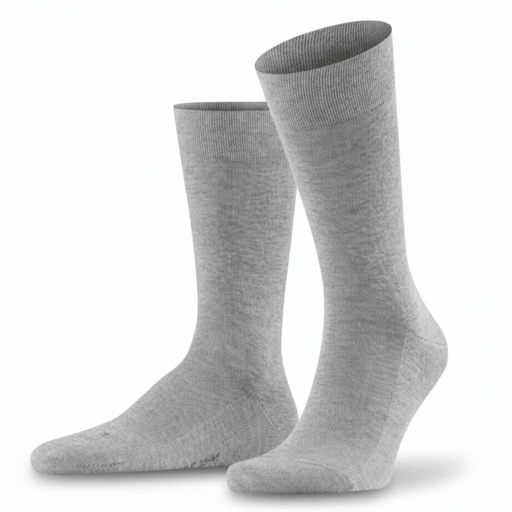 Falke Men's Sensitive London Socks Light Grey Melange