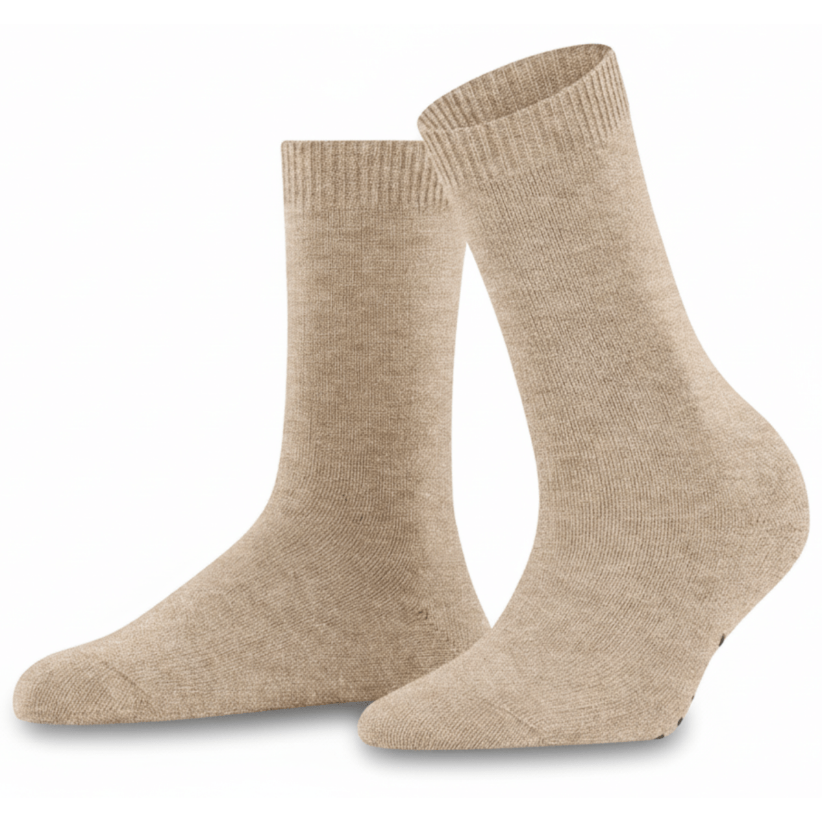 Falke Women's Cosy Wool Socks Beige Melange