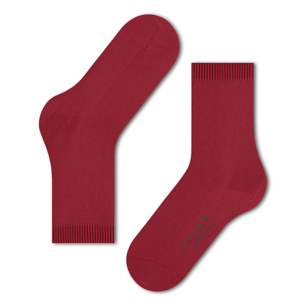 Falke Women's Cosy Wool Socks Scarlet