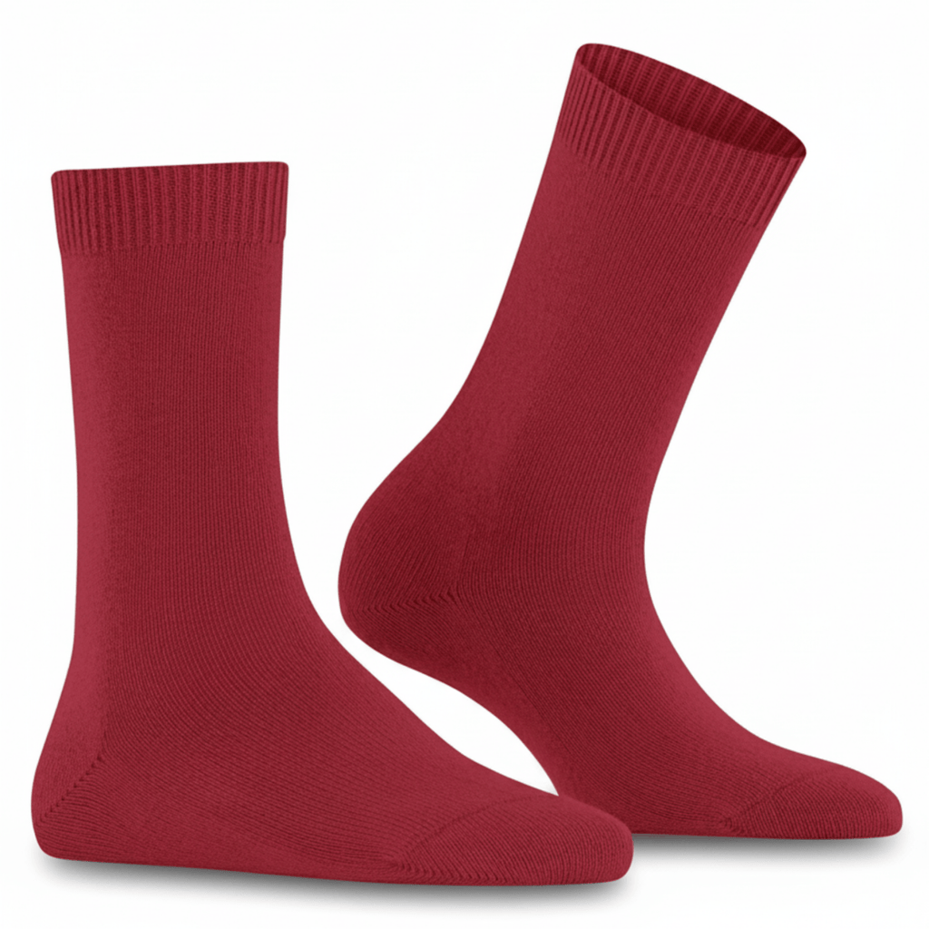 Falke Women's Cosy Wool Socks Scarlet