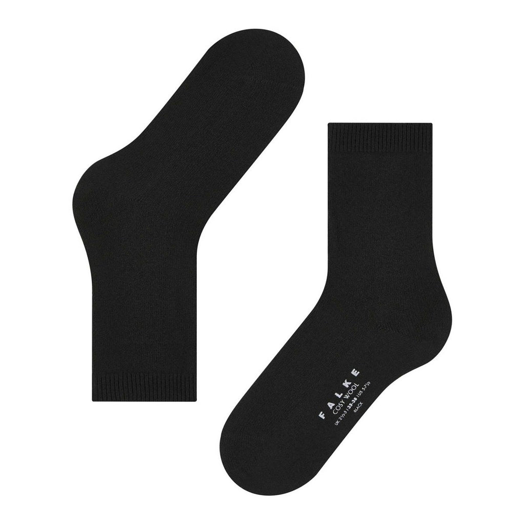 Falke Women's Cozy Wool Black
