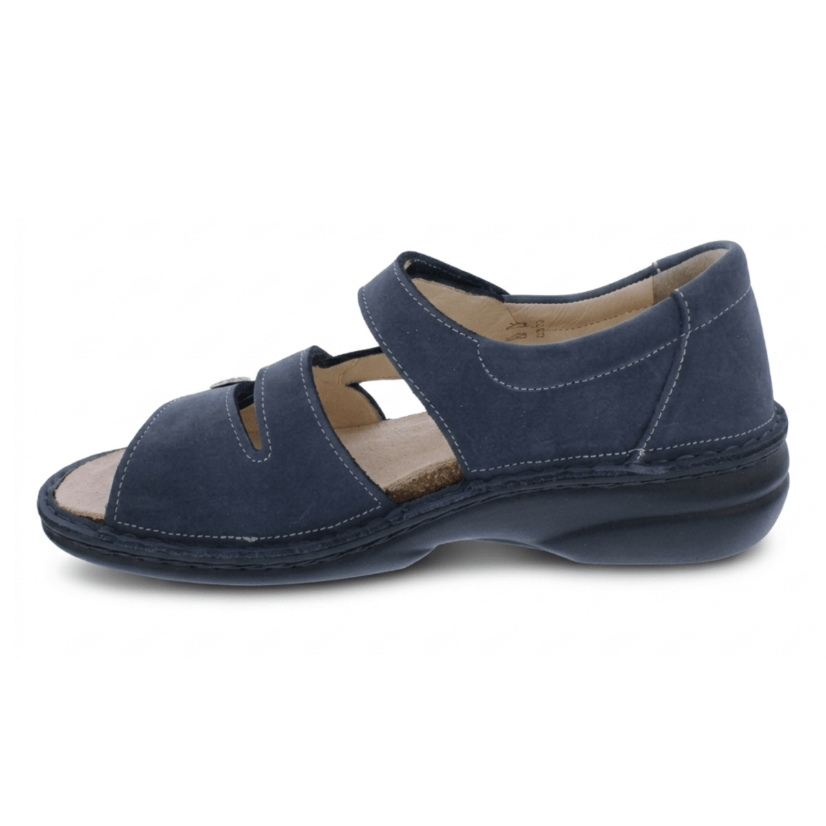 Finn Comfort Women's Biella Soft Marine Nomad Nubuck