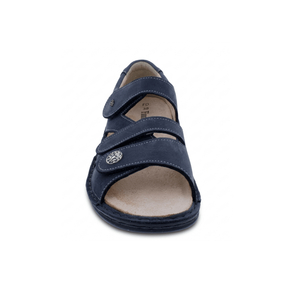 Finn Comfort Women's Biella Soft Marine Nomad Nubuck
