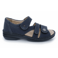 Finn Comfort Women's Biella Soft Marine Nomad Nubuck