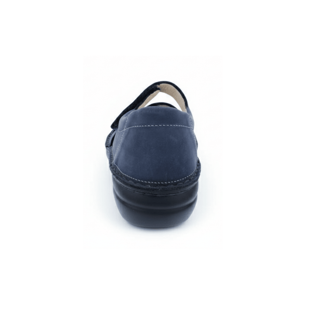 Finn Comfort Women's Biella Soft Marine Nomad Nubuck