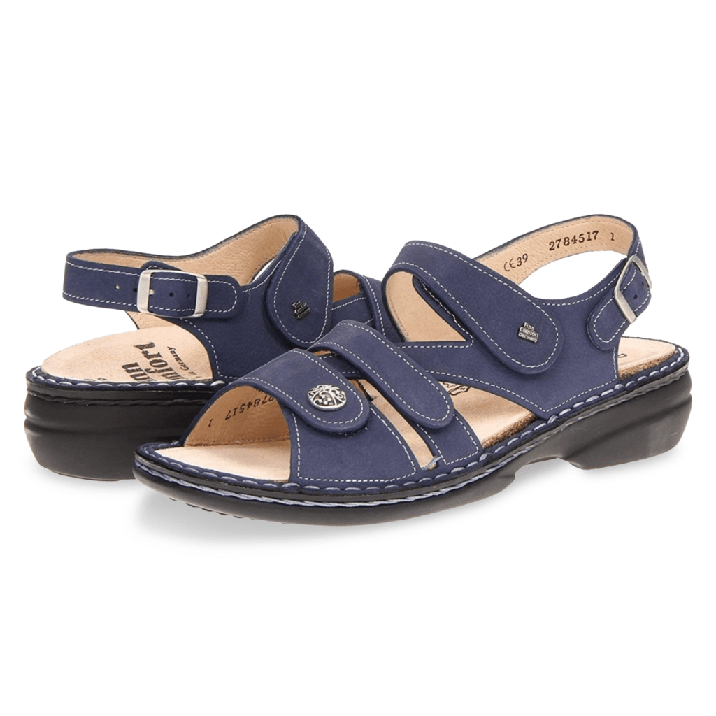 Finn Comfort Women's Gomera Blue Buc