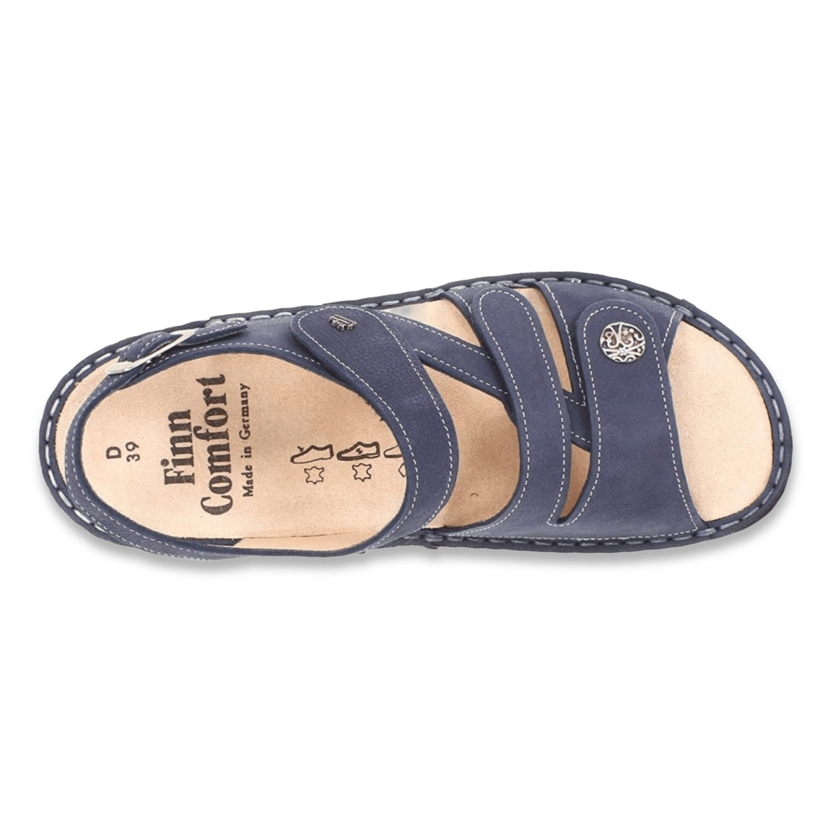 Finn Comfort Women's Gomera Blue Buc