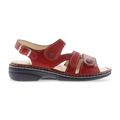 Finn Comfort Women's Gomera Red Leather