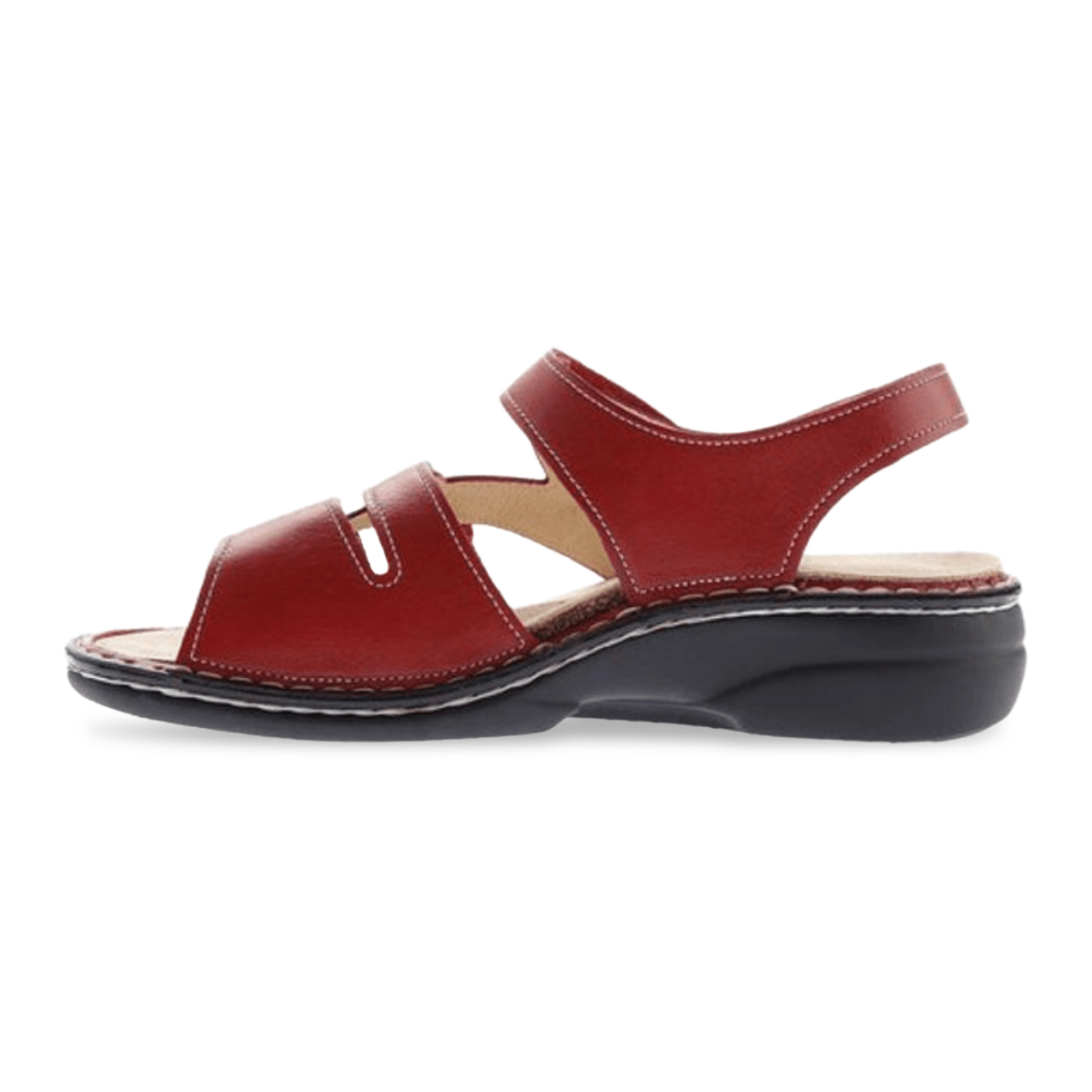 Finn Comfort Women's Gomera Red Leather