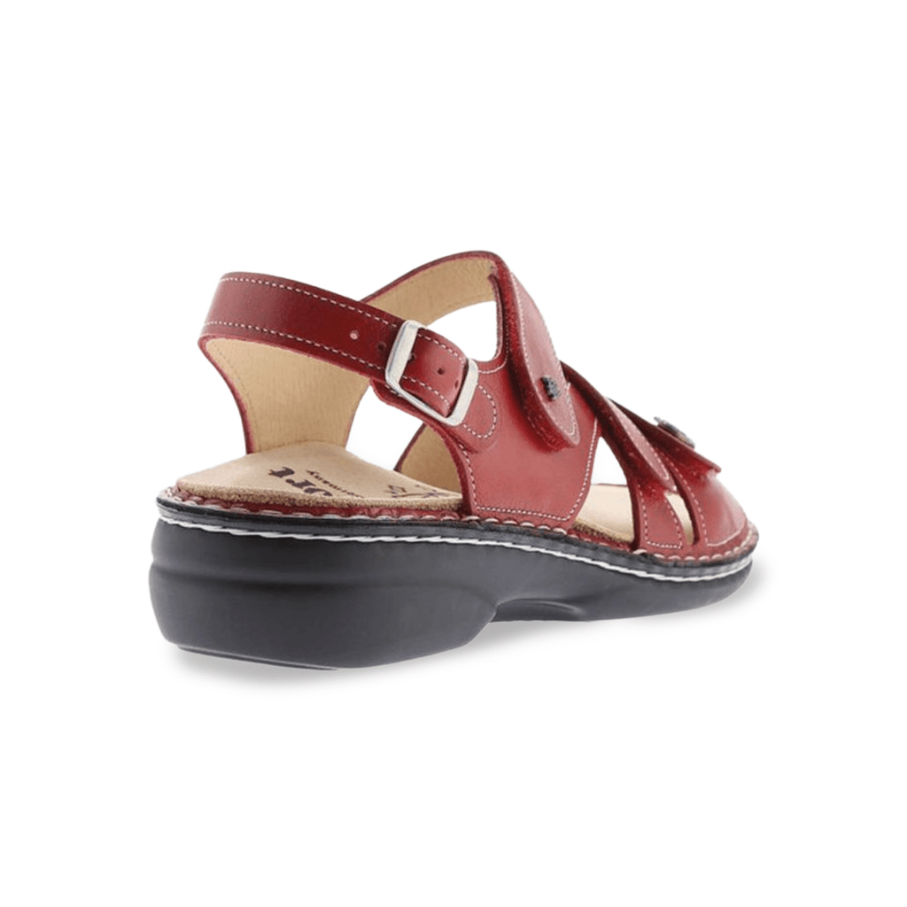 Finn Comfort Women's Gomera Red Leather