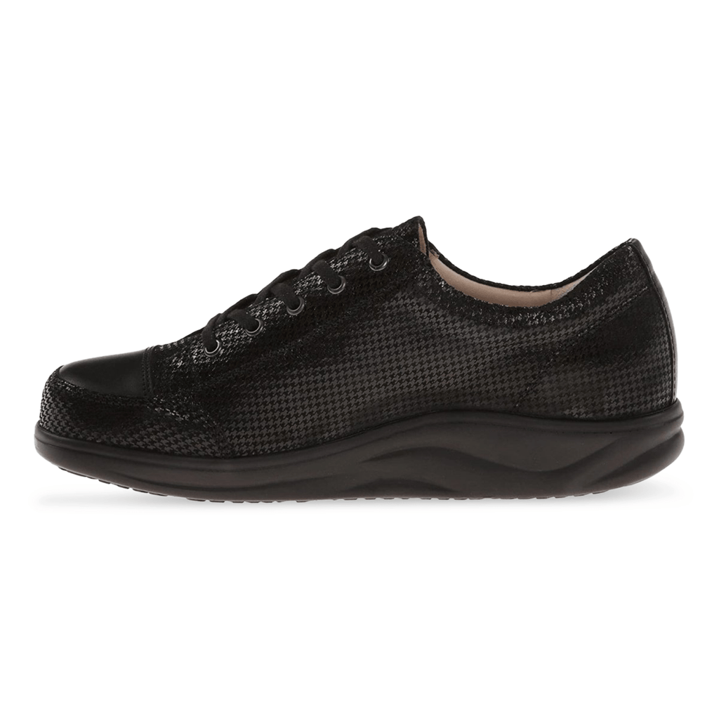 Finn Comfort Women's Ikebukuro Black Print Leather