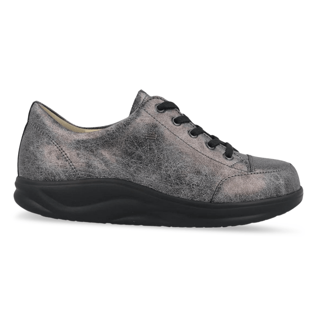Finn Comfort Women's Ikebukuro Platinum/Black