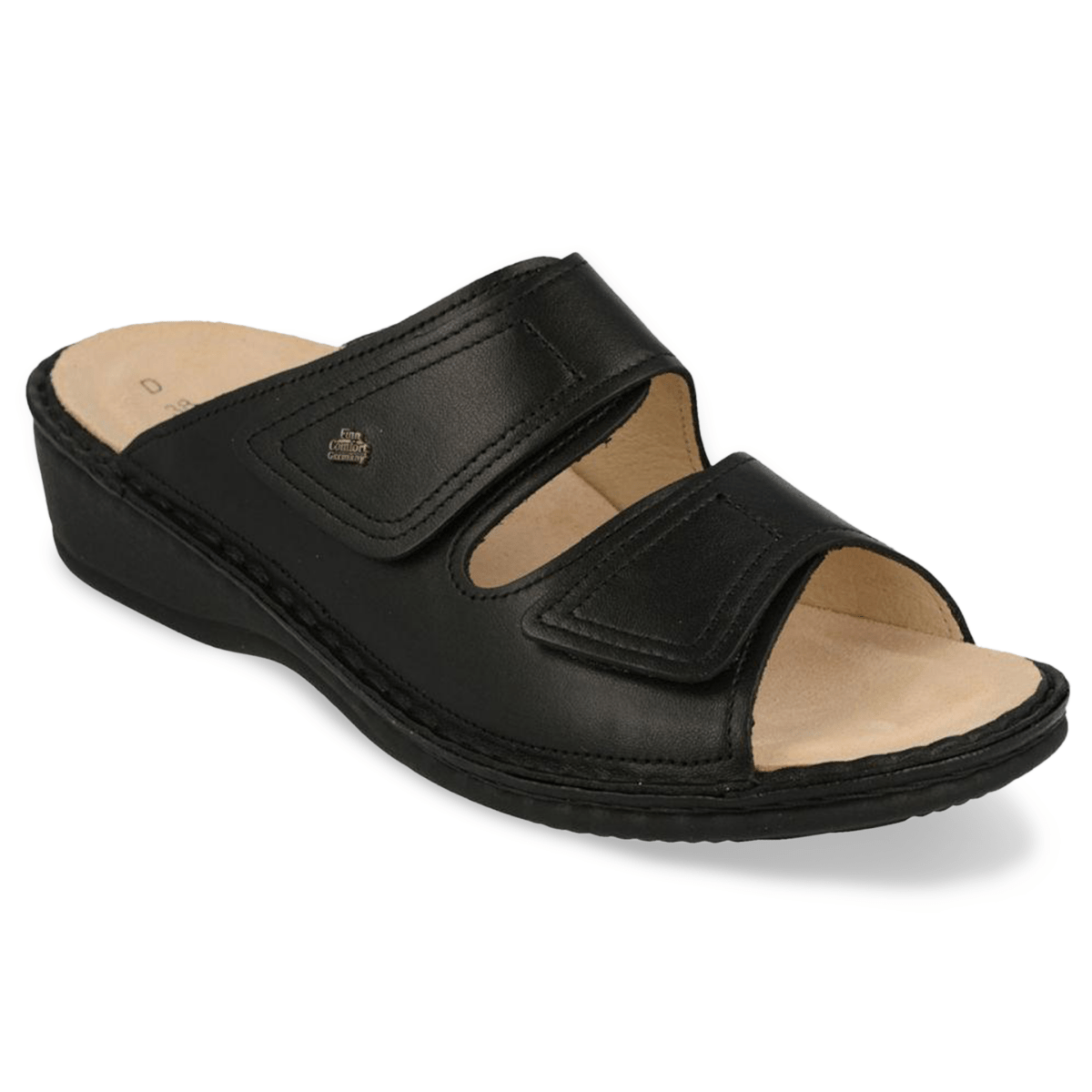 Finn Comfort Women's Jamaica Black Leather