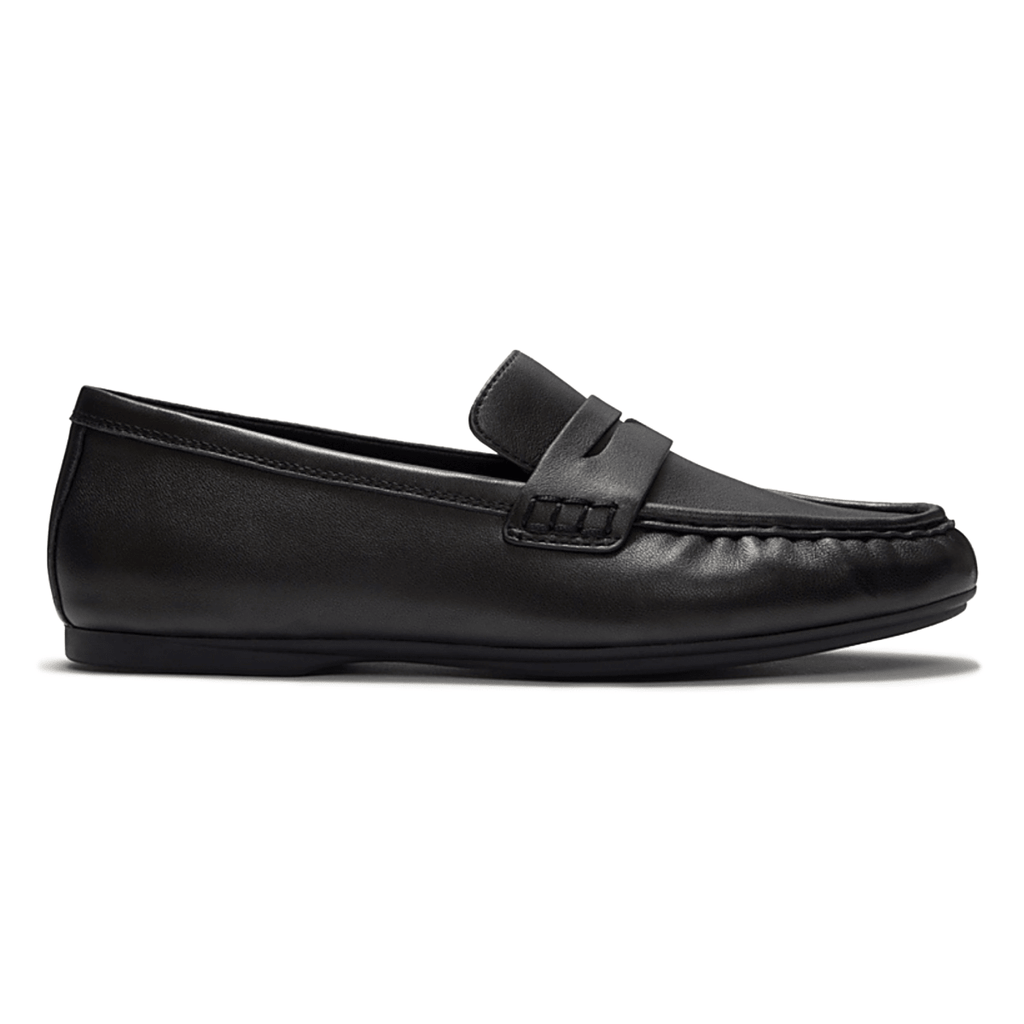 FitFlop Women's Delicato Loafer Black Leather