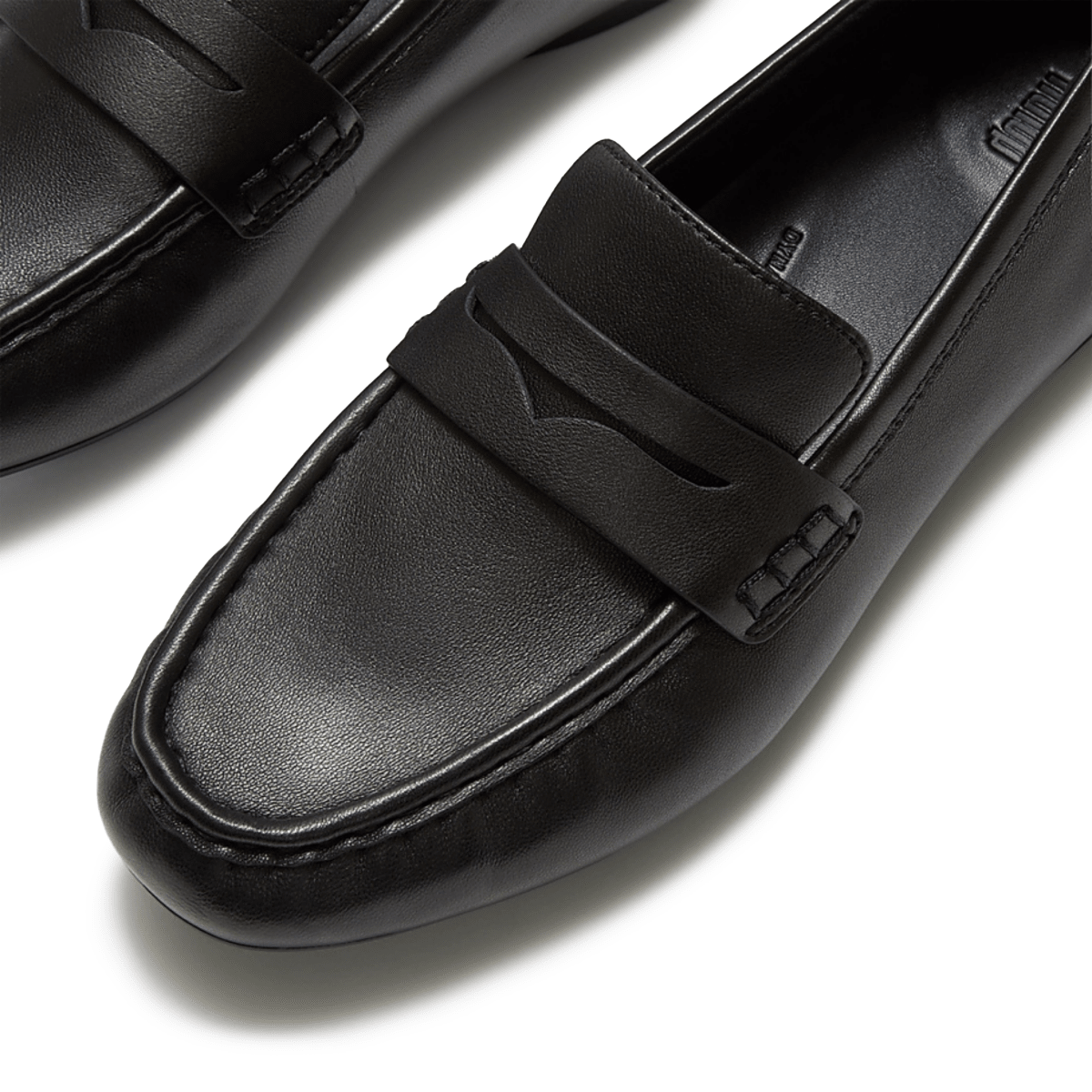 FitFlop Women's Delicato Loafer Black Leather