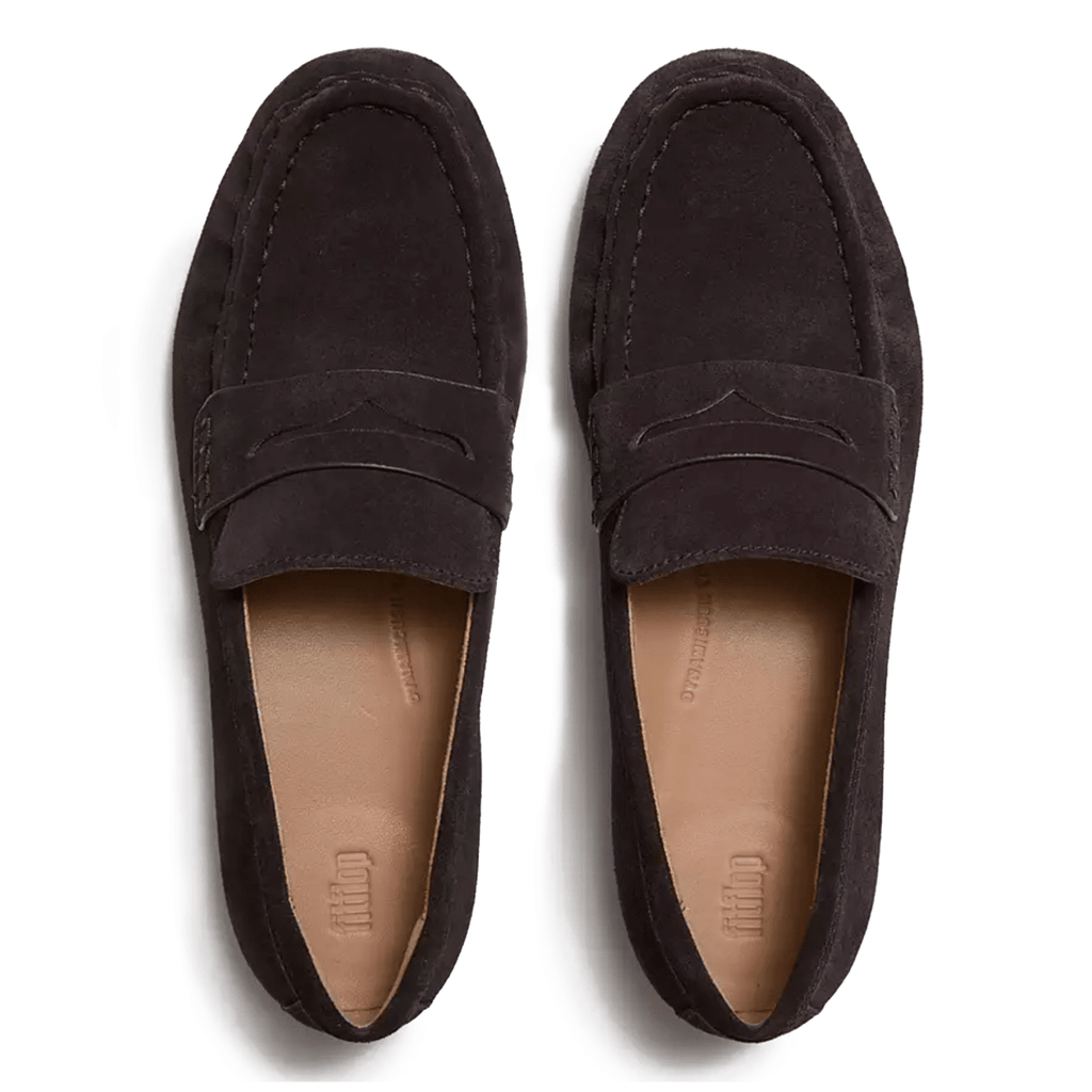 FitFlop Women's Delicato Loafer Brown Suede
