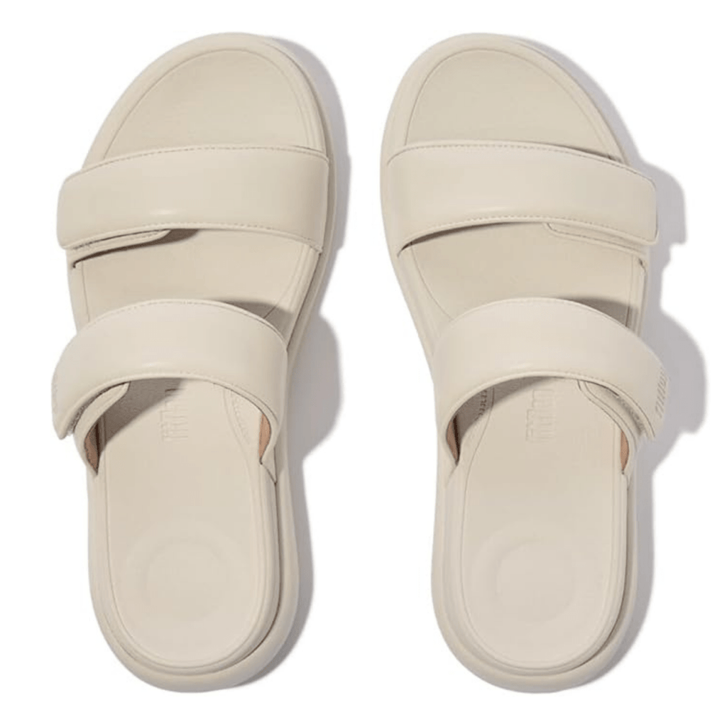 FitFlop Women's F-Mode GO Adjustable Two-Bar Paris Beige