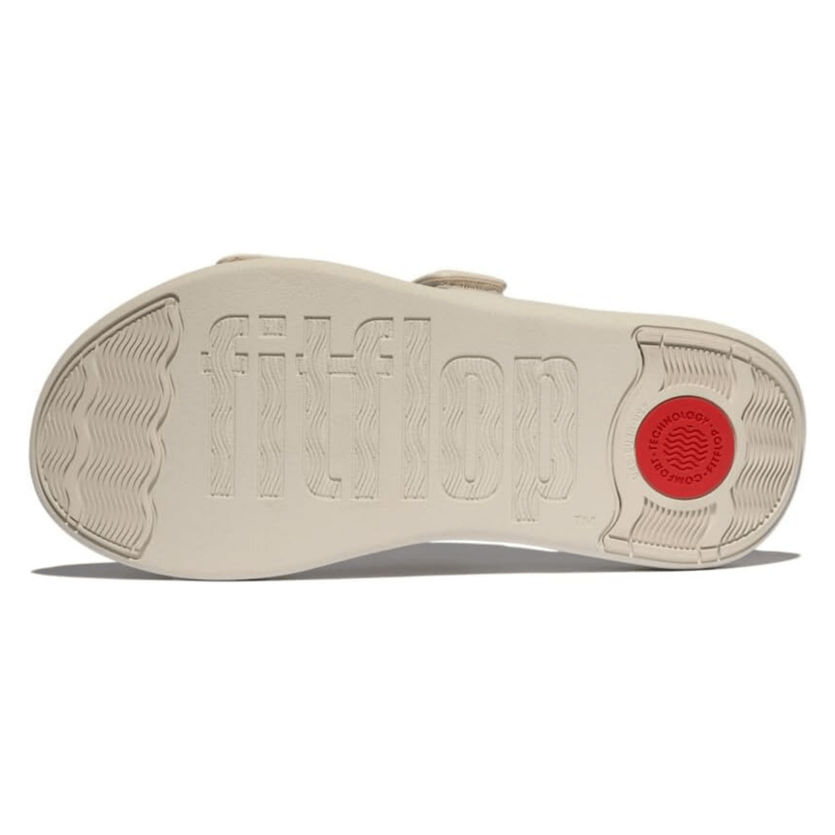 FitFlop Women's F-Mode GO Adjustable Two-Bar Paris Beige