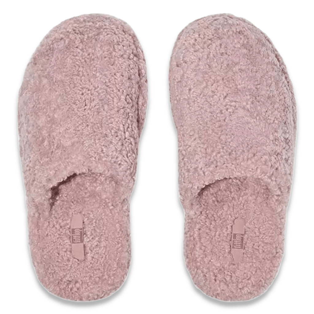 FitFlop Women's iQushion D-Luxe Teddy Dusky Pink